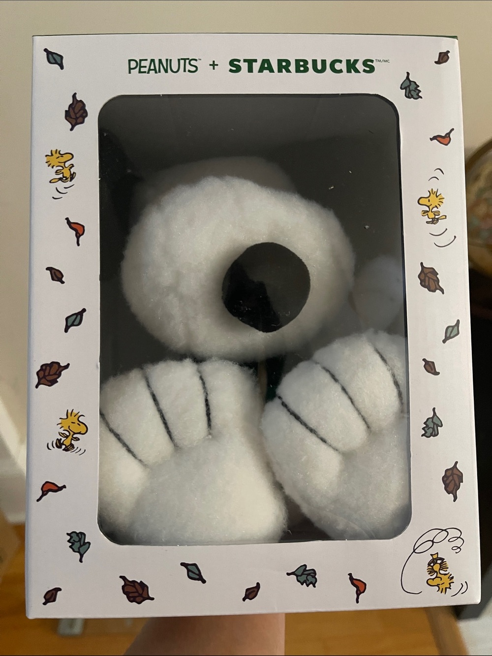 2026 Starbucks x Peanuts Snoopy Plush Green Apron — 100% AUTHENTIC — SHIPS TODAY